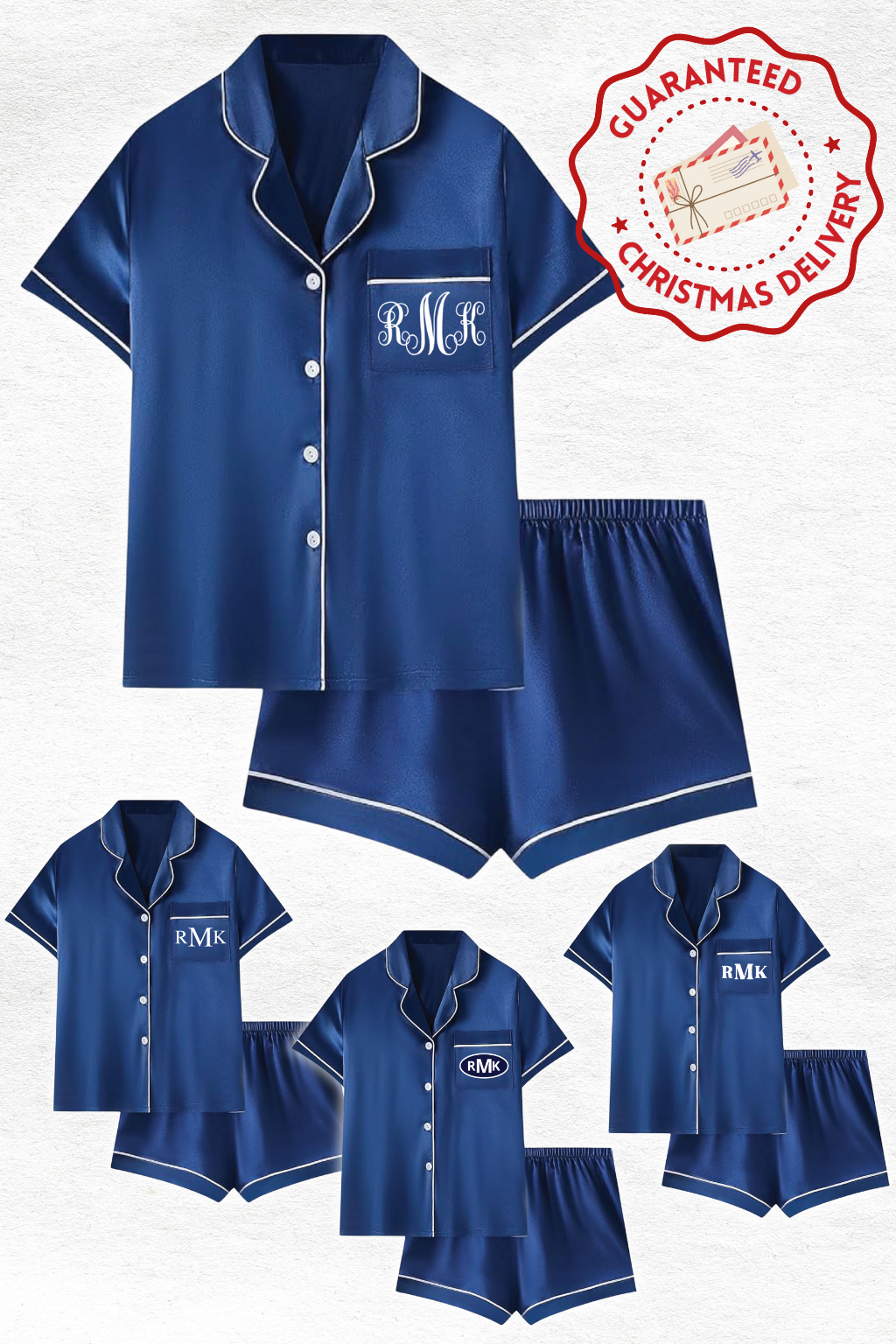 Personalized Monogram PJ Set