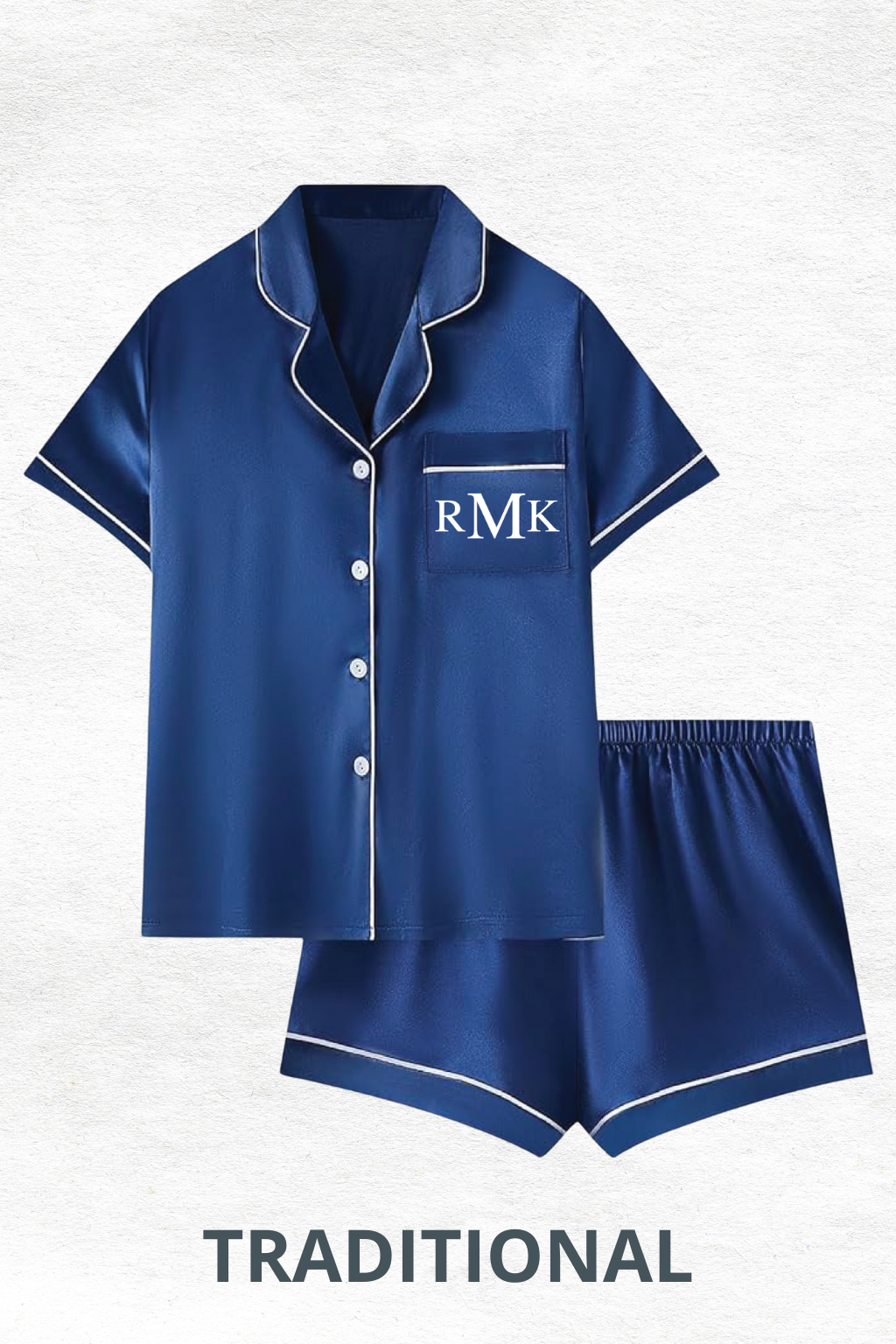 Personalized Monogram PJ Set