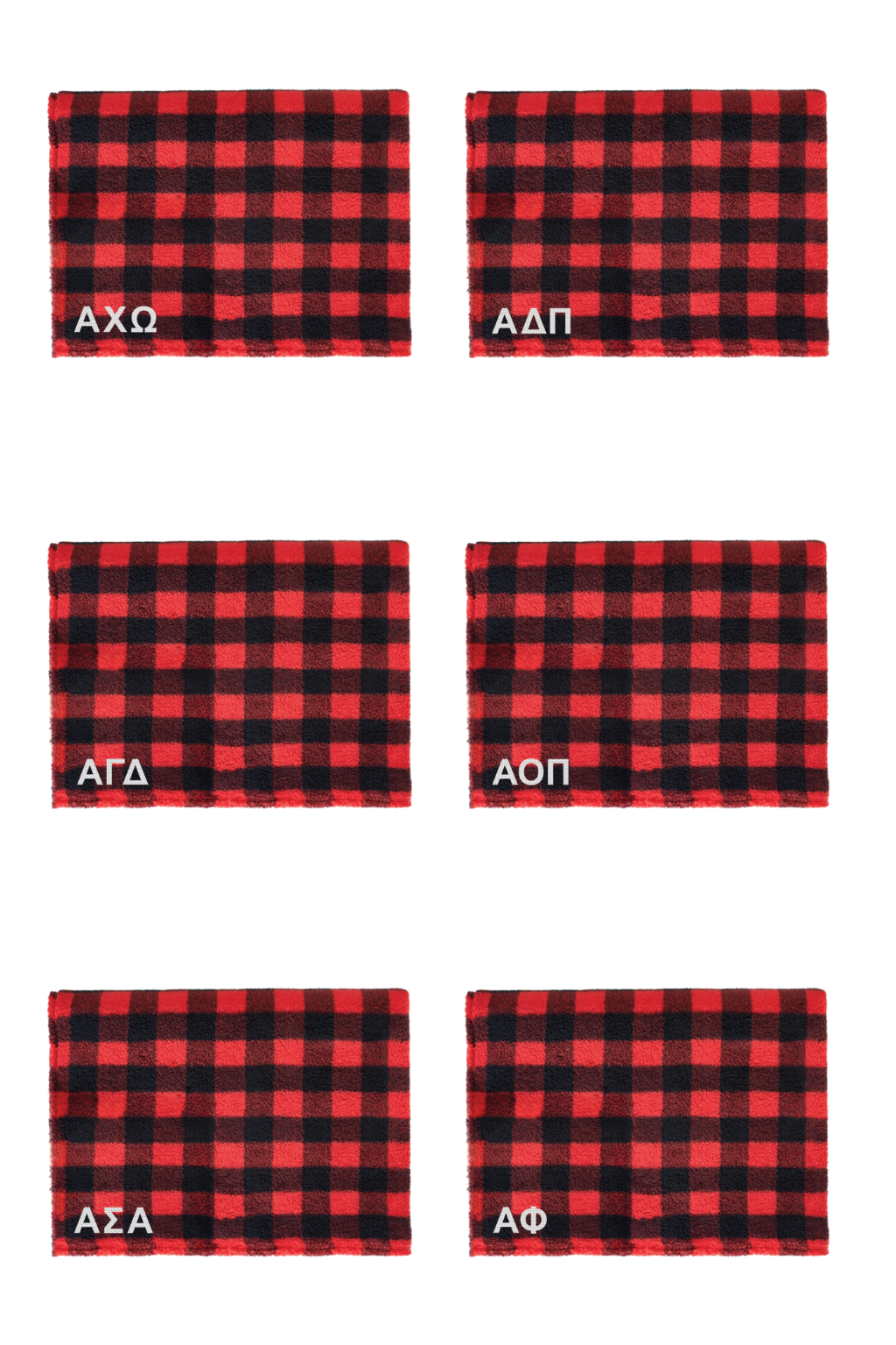 Pre-order:Embroidered Red Sherpa Blanket— Limited Release