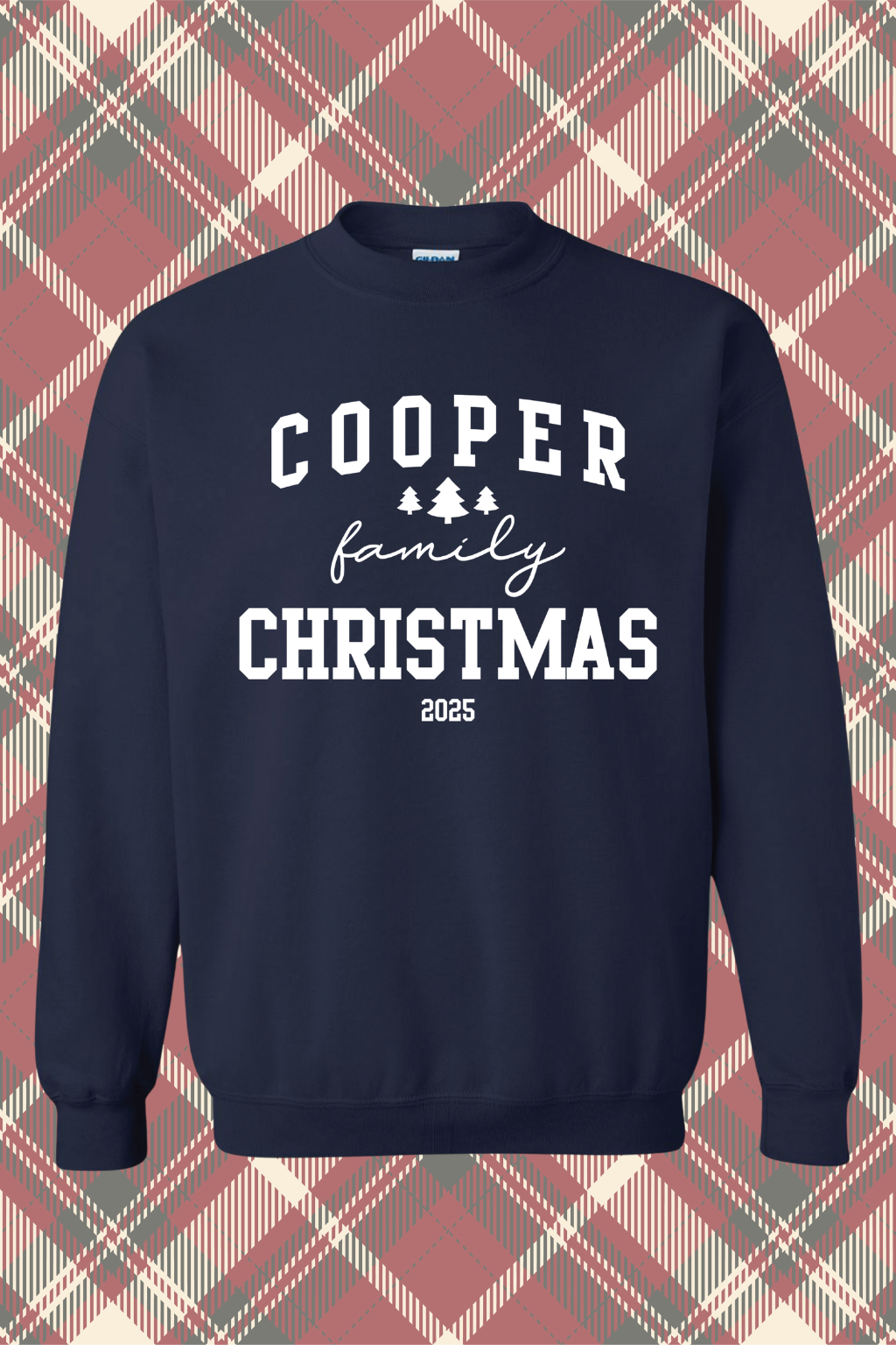Custom Family Christmas Sweatshirt