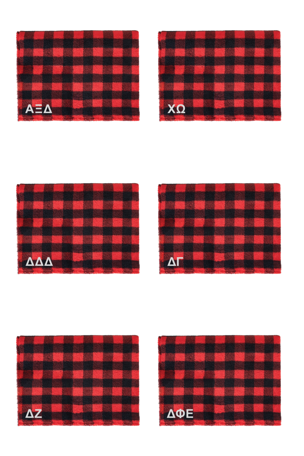 Pre-order:Embroidered Red Sherpa Blanket— Limited Release