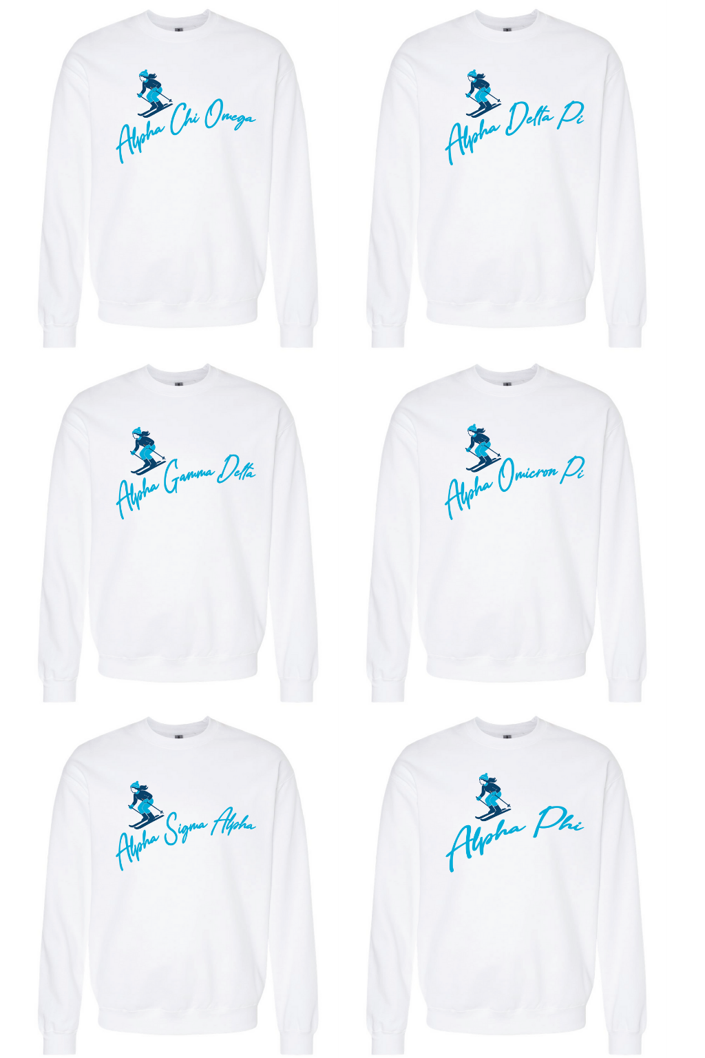 Pre-Order: Ski Girl Crewneck— Limited Release