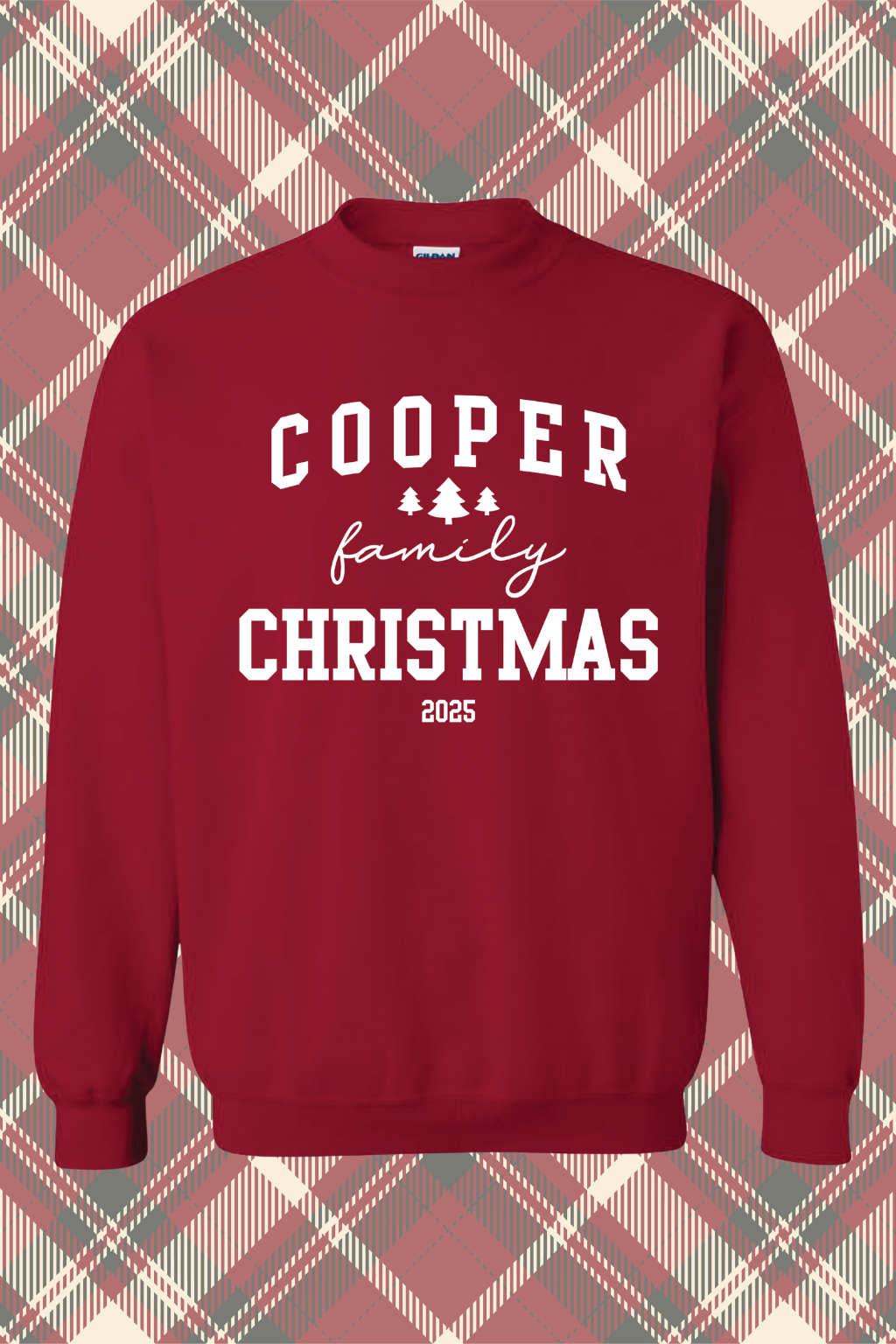 Custom Family Christmas Sweatshirt