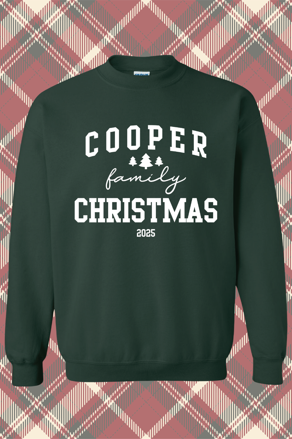 Custom Family Christmas Sweatshirt