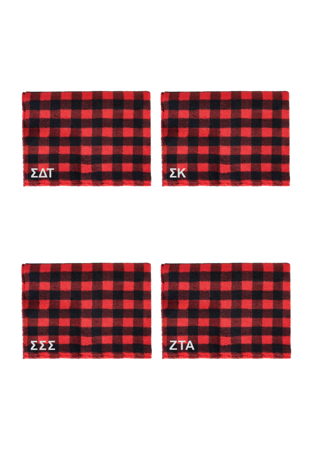 Pre-order:Embroidered Red Sherpa Blanket— Limited Release
