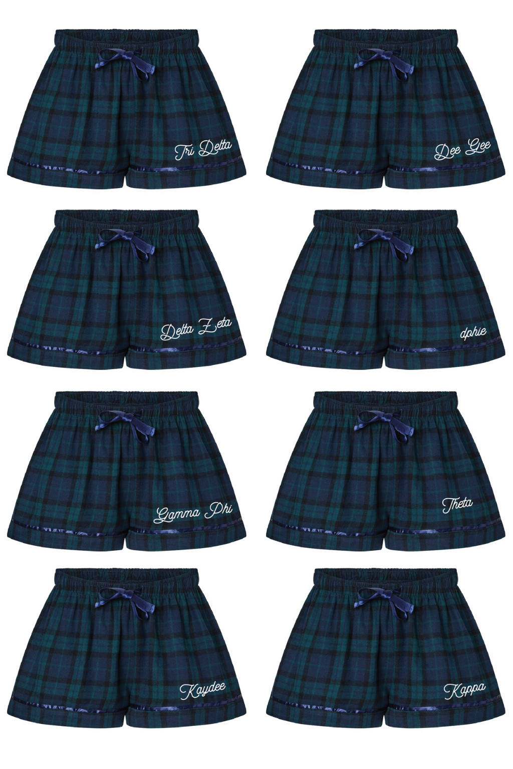 Pre-Order: Plaid PJ Shorts— Limited Release