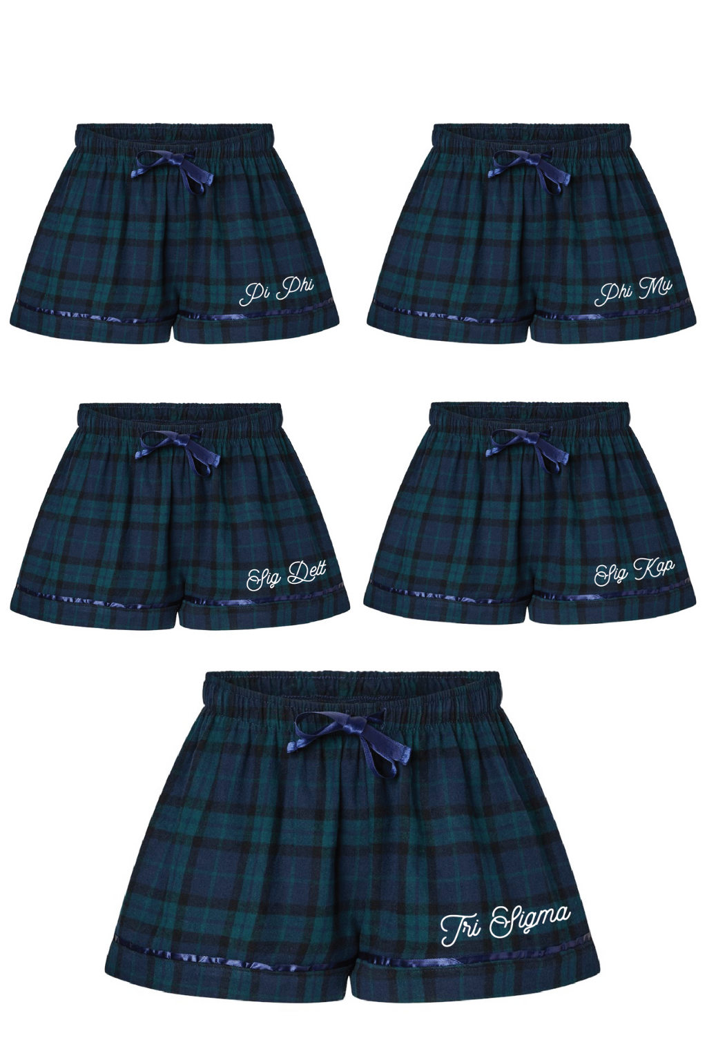 Pre-Order: Plaid PJ Shorts— Limited Release