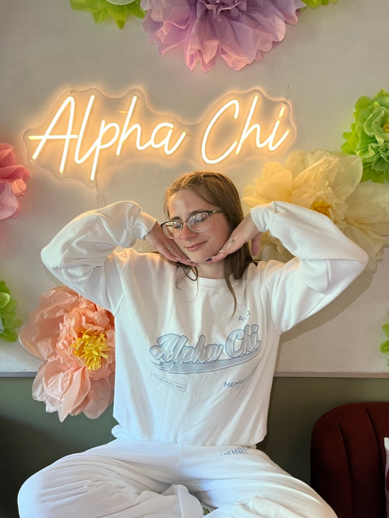 Alpha Chi Omega Members Only Sweatshirt