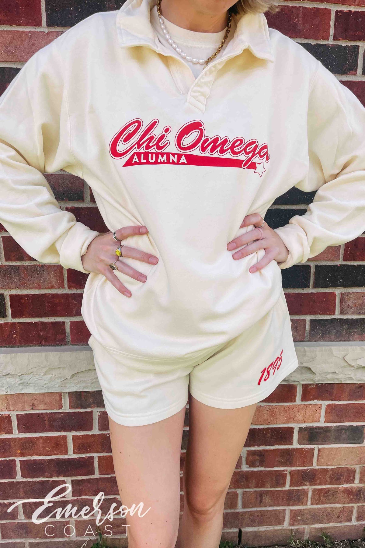 Chi Omega 1895 Shorts