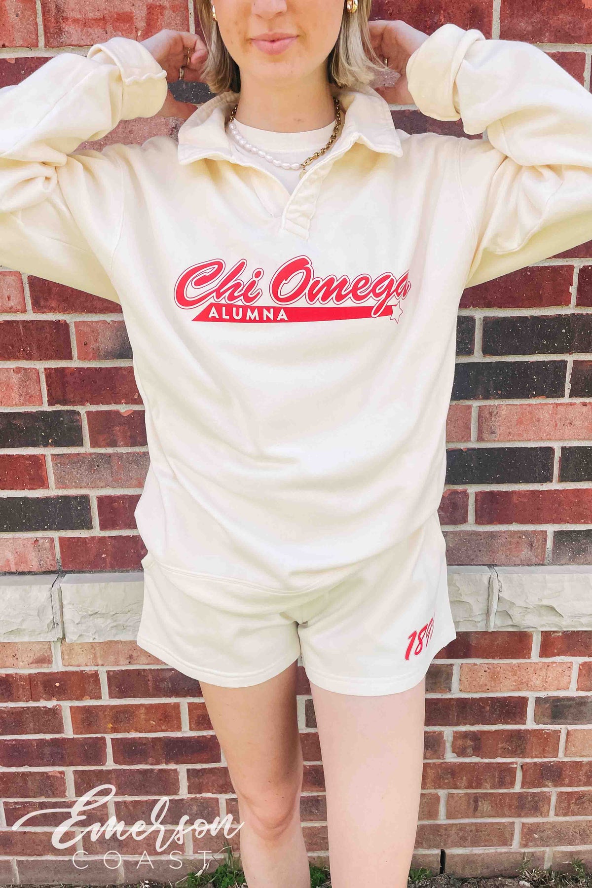 Chi Omega 1895 Shorts