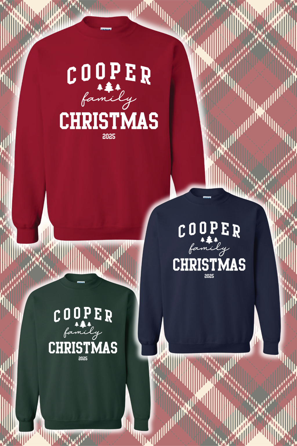 Custom Family Christmas Sweatshirt