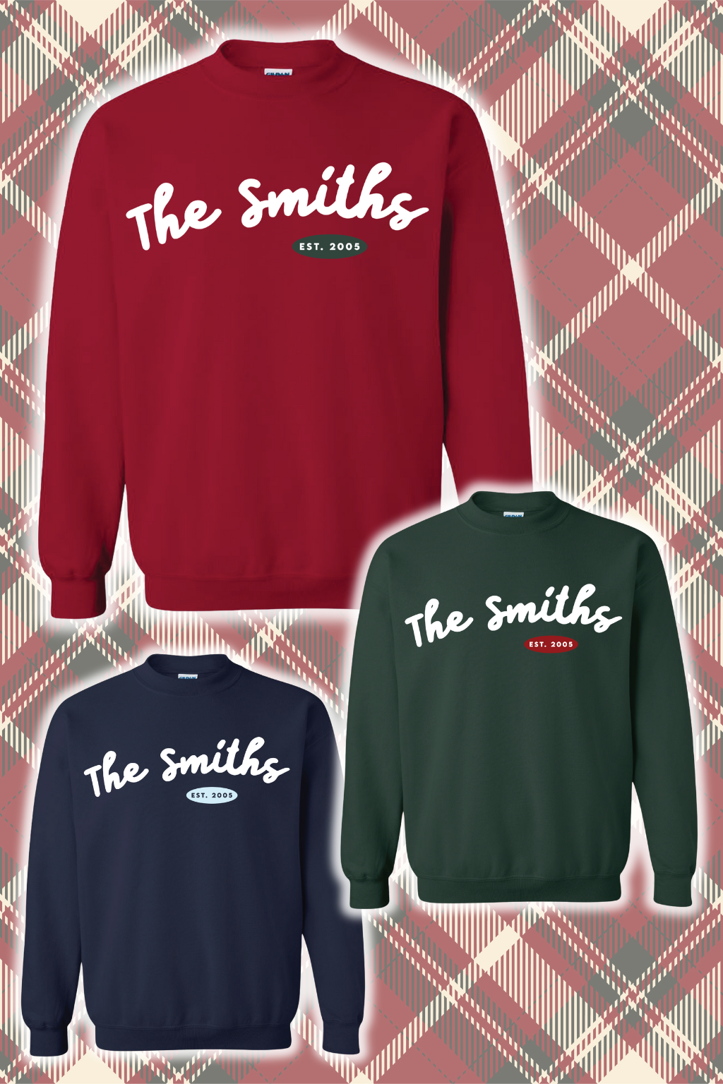 Custom Family Est. Year Sweatshirt