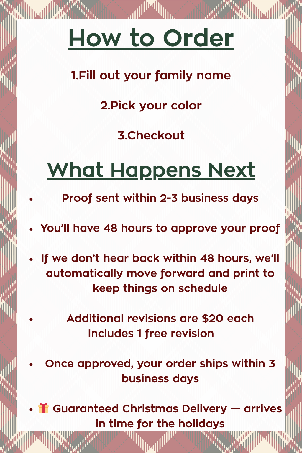 Custom Family Christmas Sweatshirt