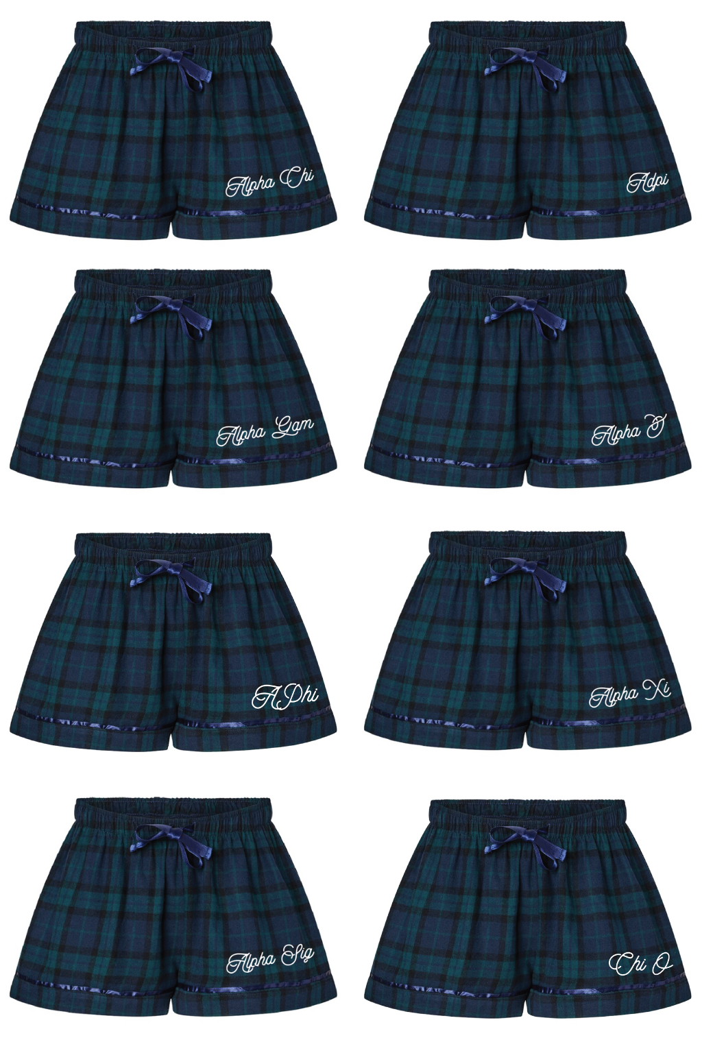 Pre-Order: Plaid PJ Shorts— Limited Release