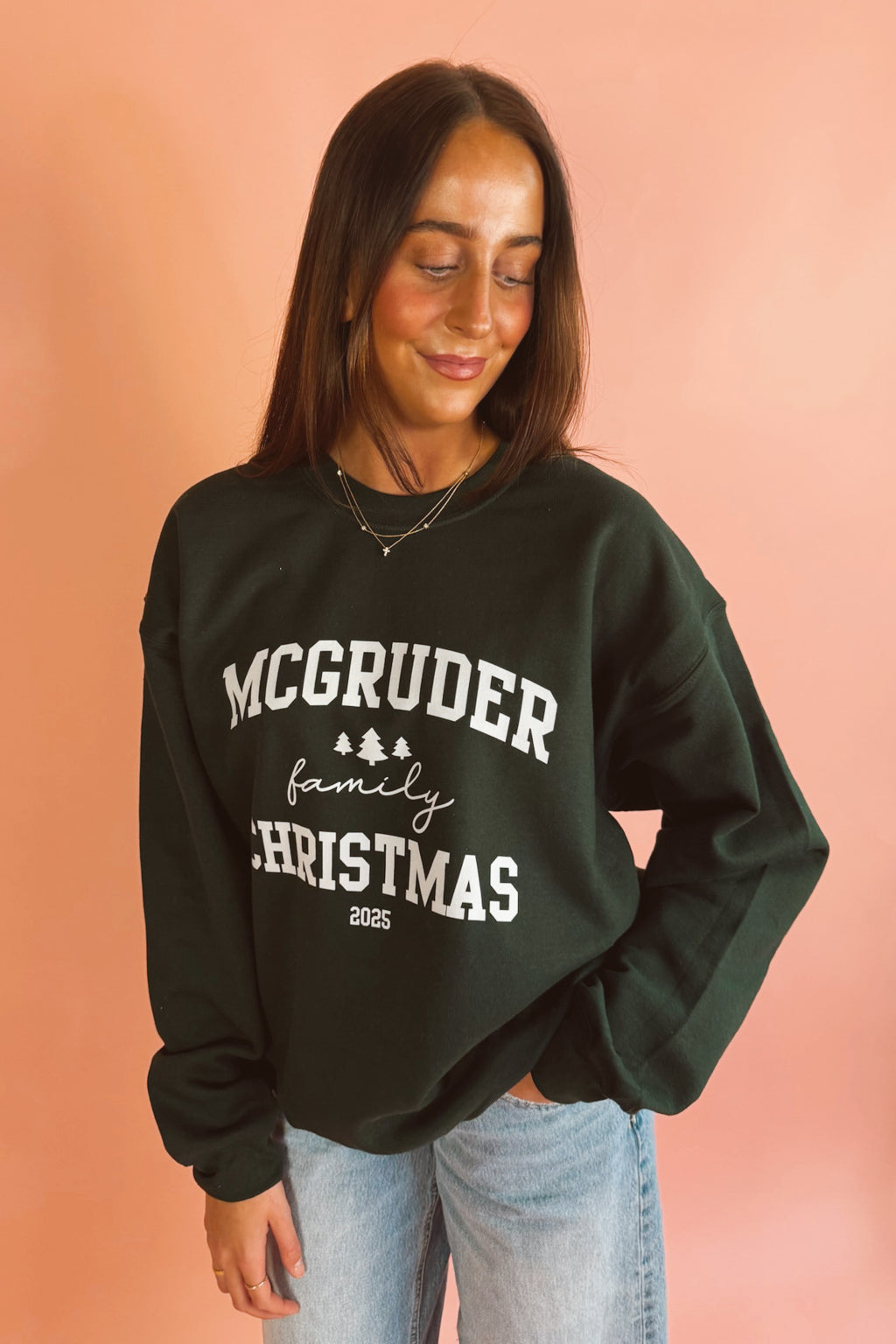 Custom Family Christmas Sweatshirt