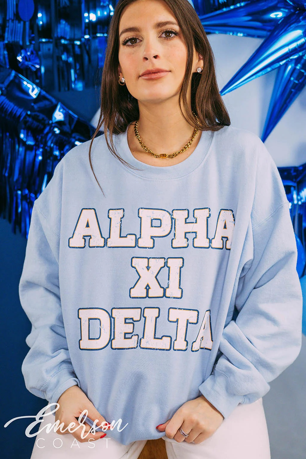 Alpha Xi Delta Collegiate Crewneck