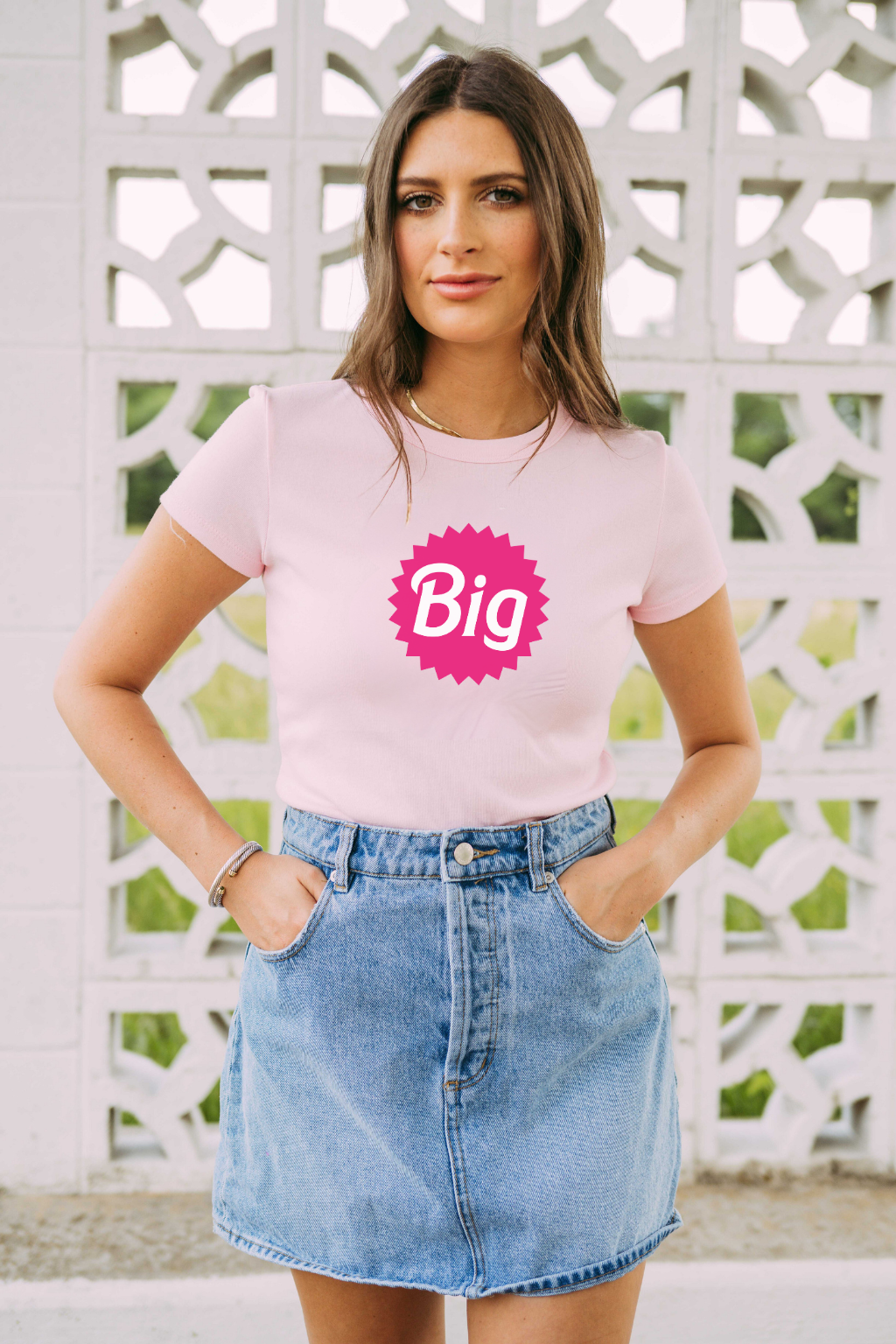 Big and Little Dreamhouse Baby Tee