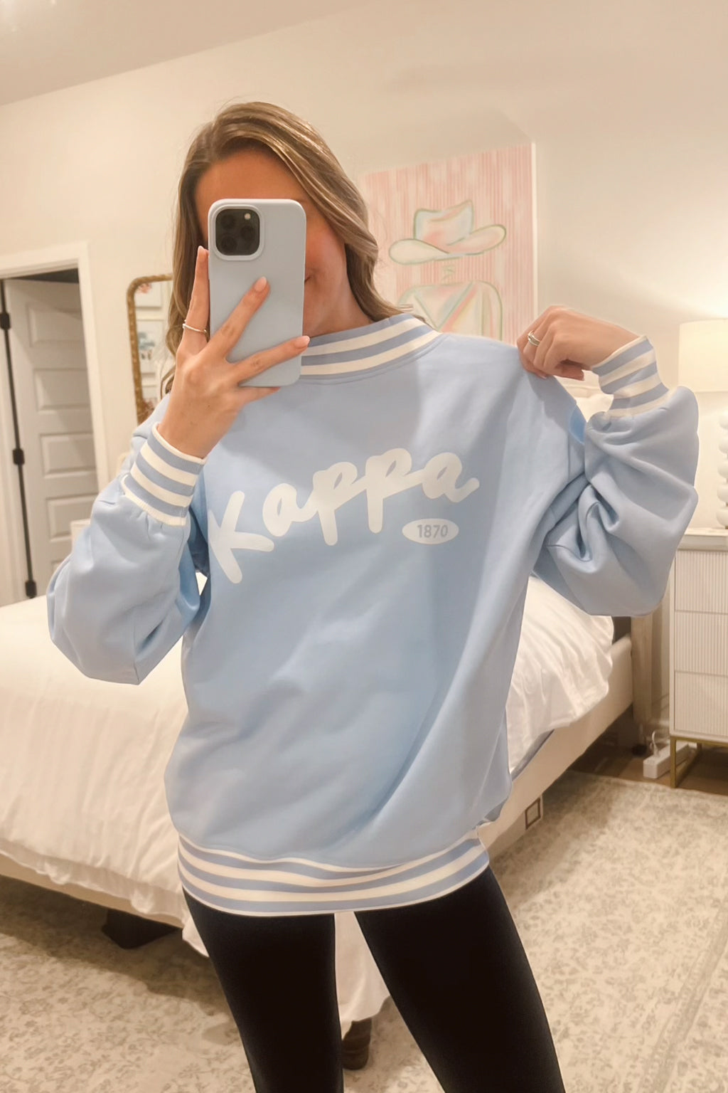 Pre-Order: Striped Cuff Aspen Mock Neck— Limited Release