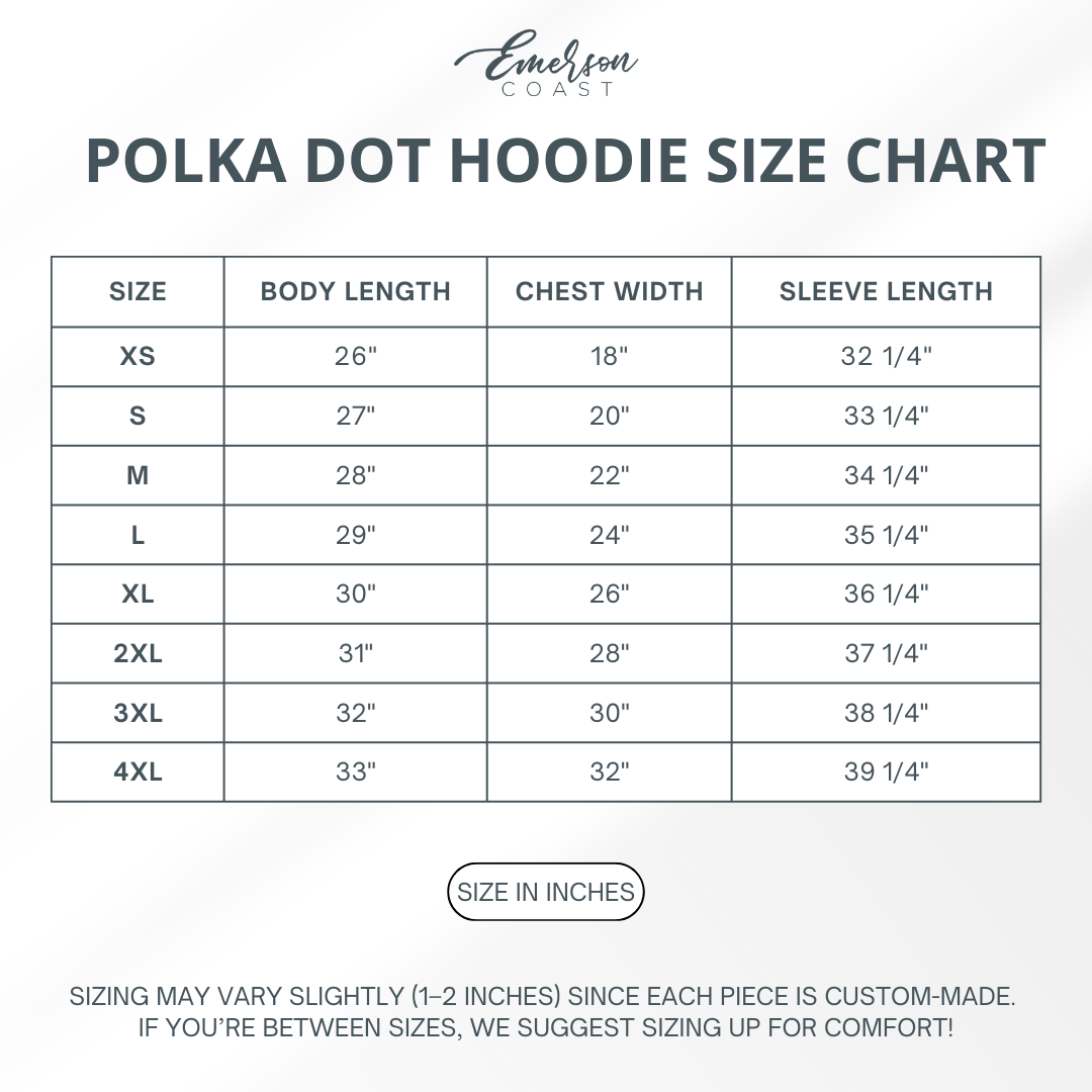 Pre-Order: Blue Polka Dot Hoodie Set— Limited Release