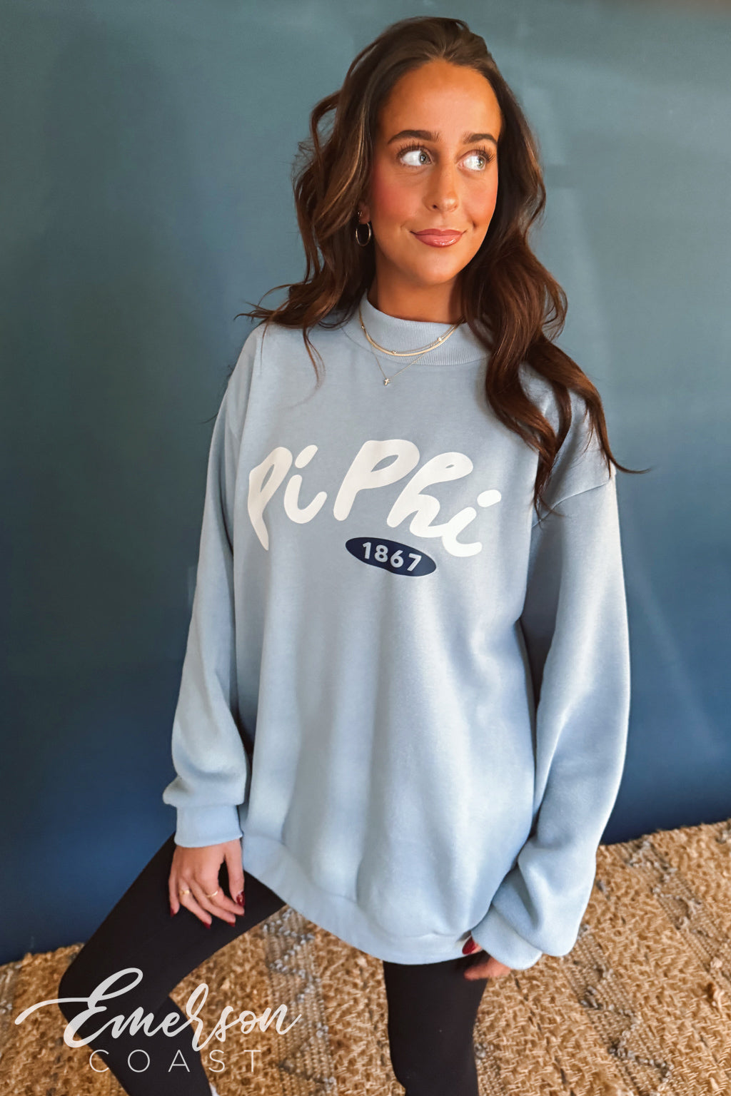 Pre-Order: Aspen Mock Neck Sweatshirt— Limited Release