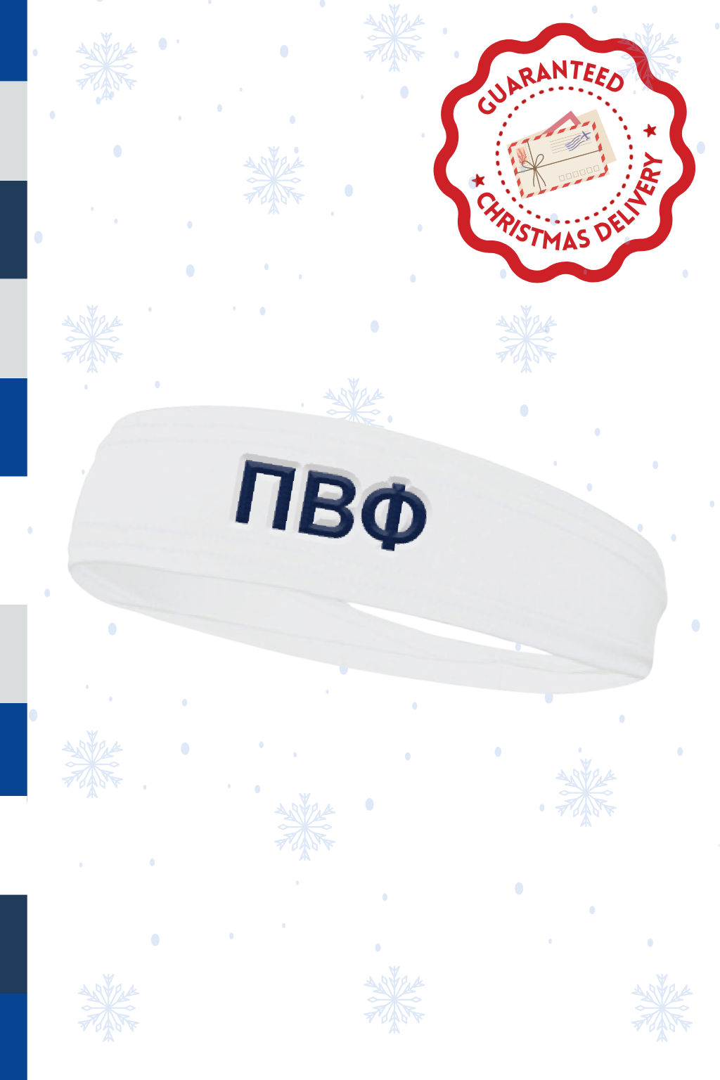 Pre-Order: Embroidered White Headband— Limited Release