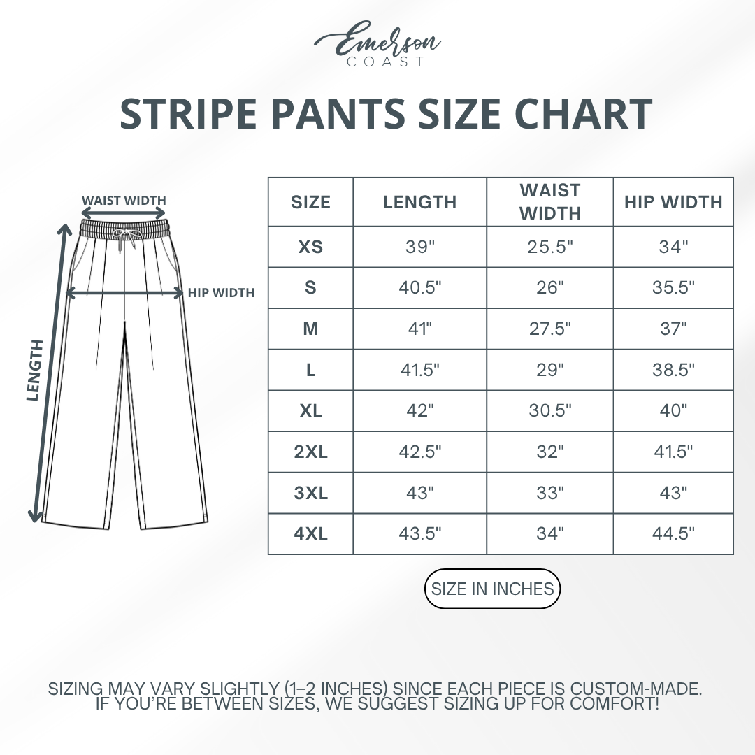 Pre-Order: Striped Mock Neck & Wide Leg Pant Set— Limited Release
